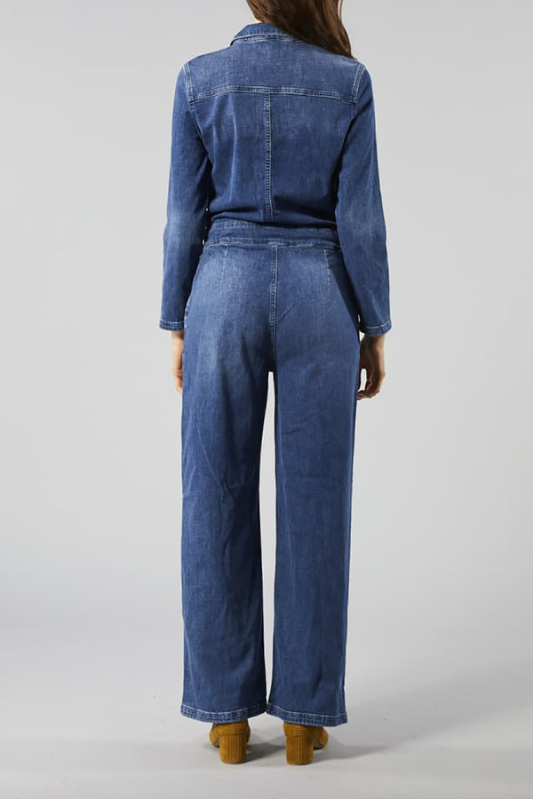 SELECTED FEMME Jumpsuit 'Stefanie' in Blue | ABOUT YOU